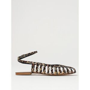 Anna F. Flat Sandal Woman Brown